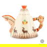 Clarice Cliff "Greetings From Canada" Souvenir Teapot