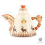 Clarice Cliff "Greetings From Canada" Souvenir Teapot