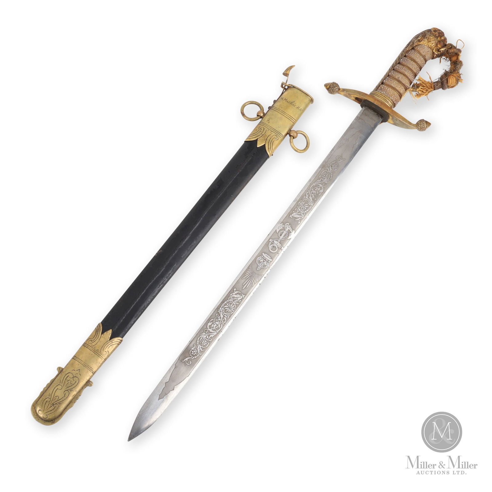 WW1 Royal Navy Officer's Dirk (1 of 13)