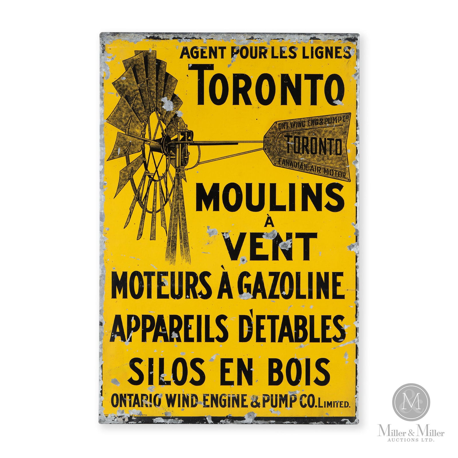Ontario Wind Engine & Pump Toronto Windmills Sign (1 of 5)