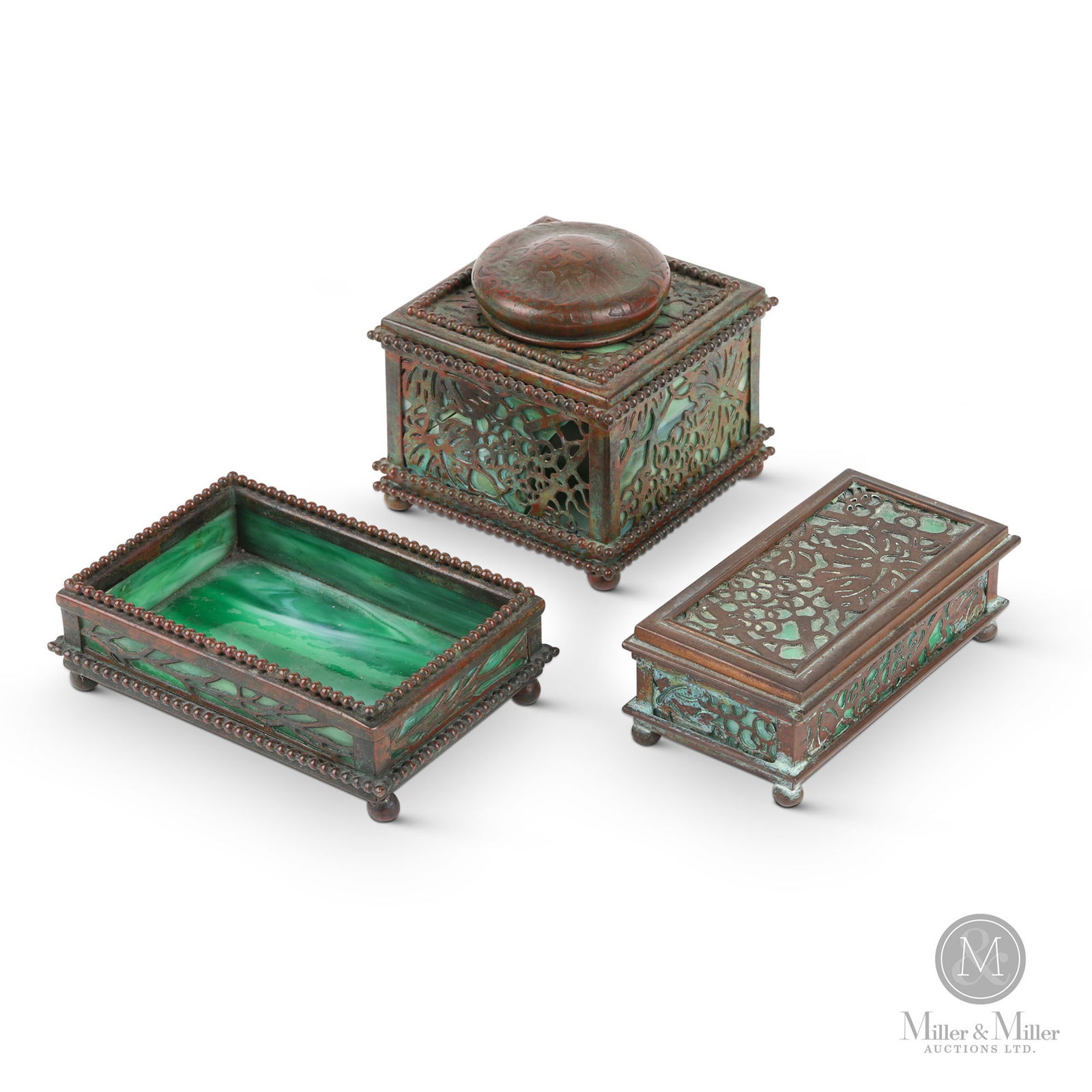 Tiffany Studios Desk Set (1 of 12)