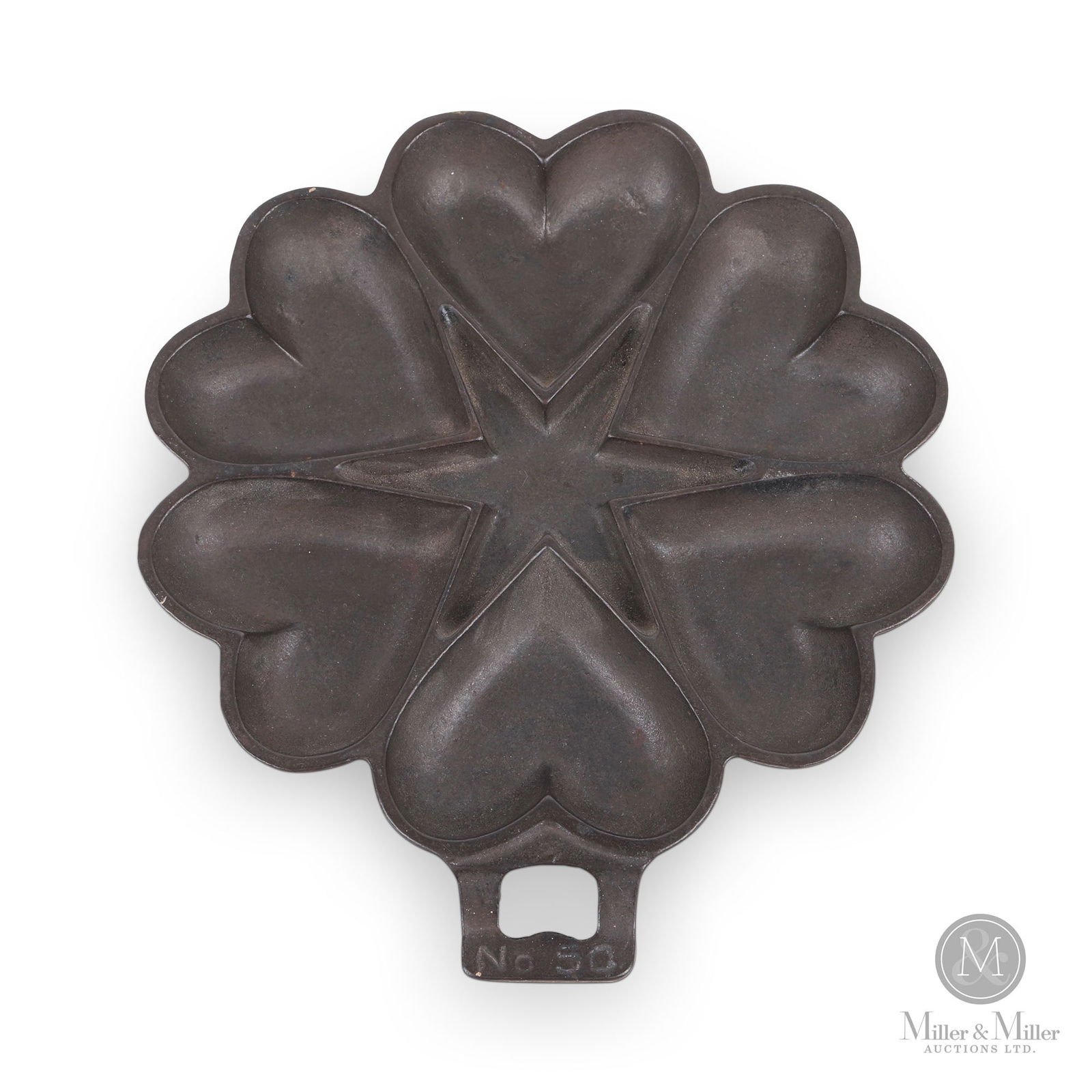Griswold No. 50 Hearts Star Cooking Pan (1 of 7)