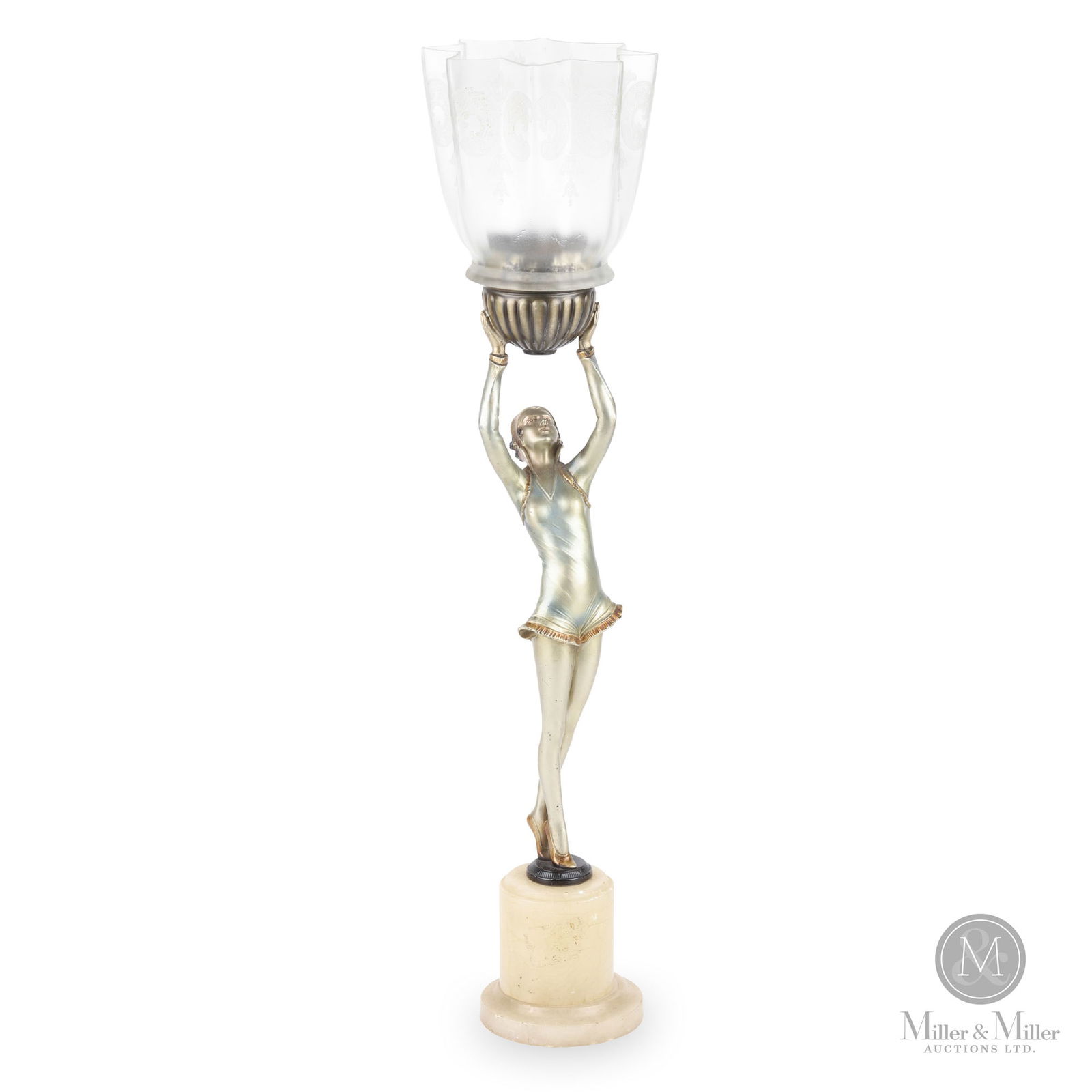 Figural Dancing Girl Lamp (1 of 12)