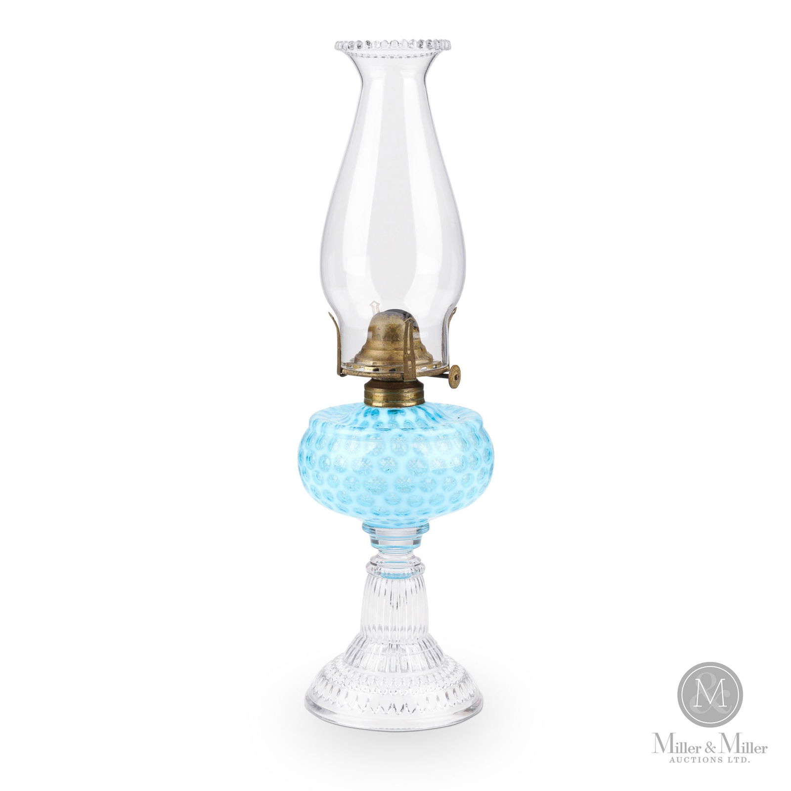 Hobbs No. 326 Coin Dot Kerosene Stand Lamp (1 of 14)