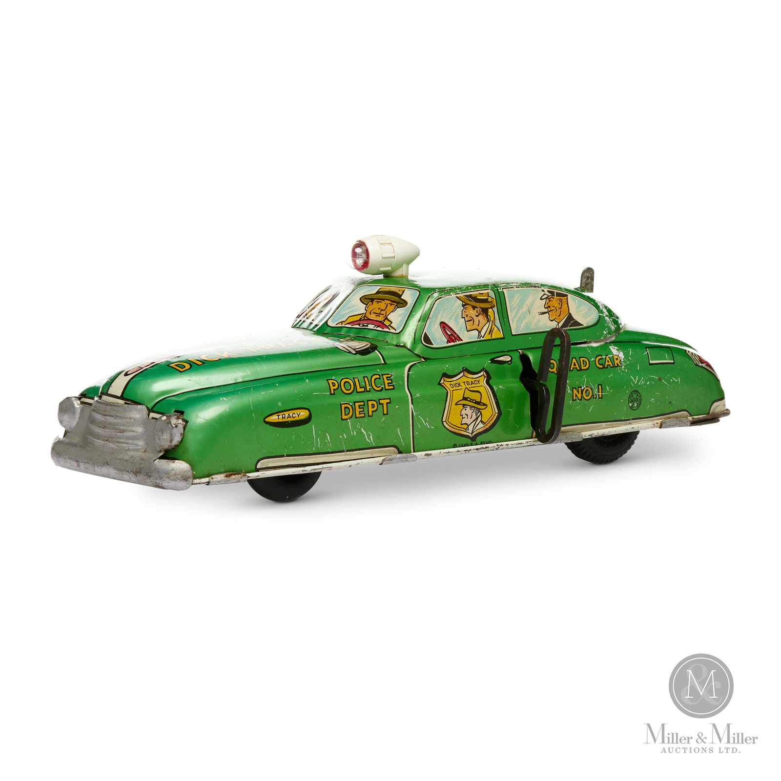 Marx Dick Tracy Police Dept. Squad Car (1 of 11)