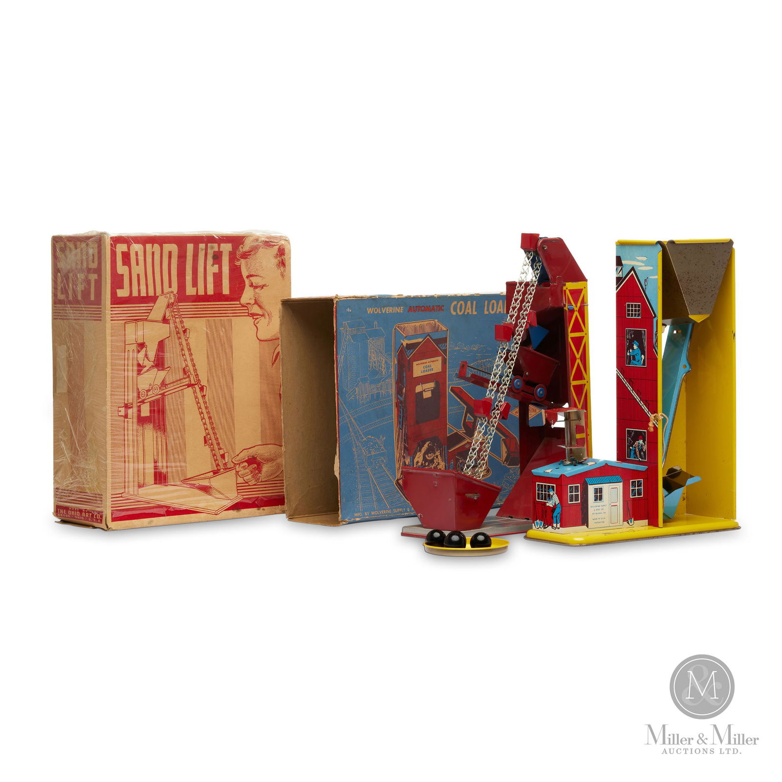 Wolverine No. 22 Automatic Coal Loader & Ohio Art Co. Sand Lift (1 of 15)