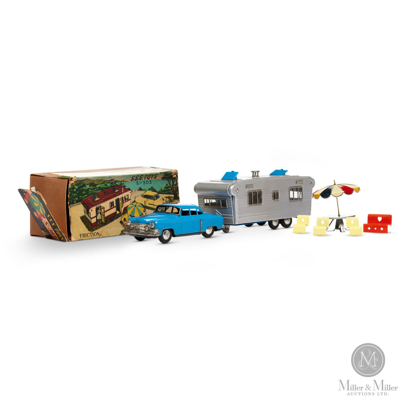 SSS Toys, Japan No. S-303 Camper Trailer (1 of 17)
