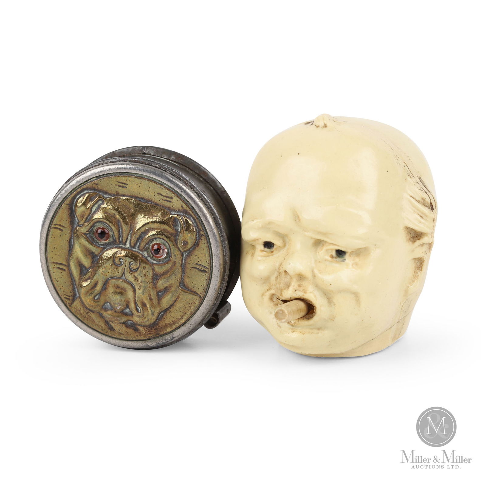 Winston Churchill Celluloid & Bulldog Sewing Measuring Tapes (1 of 12)