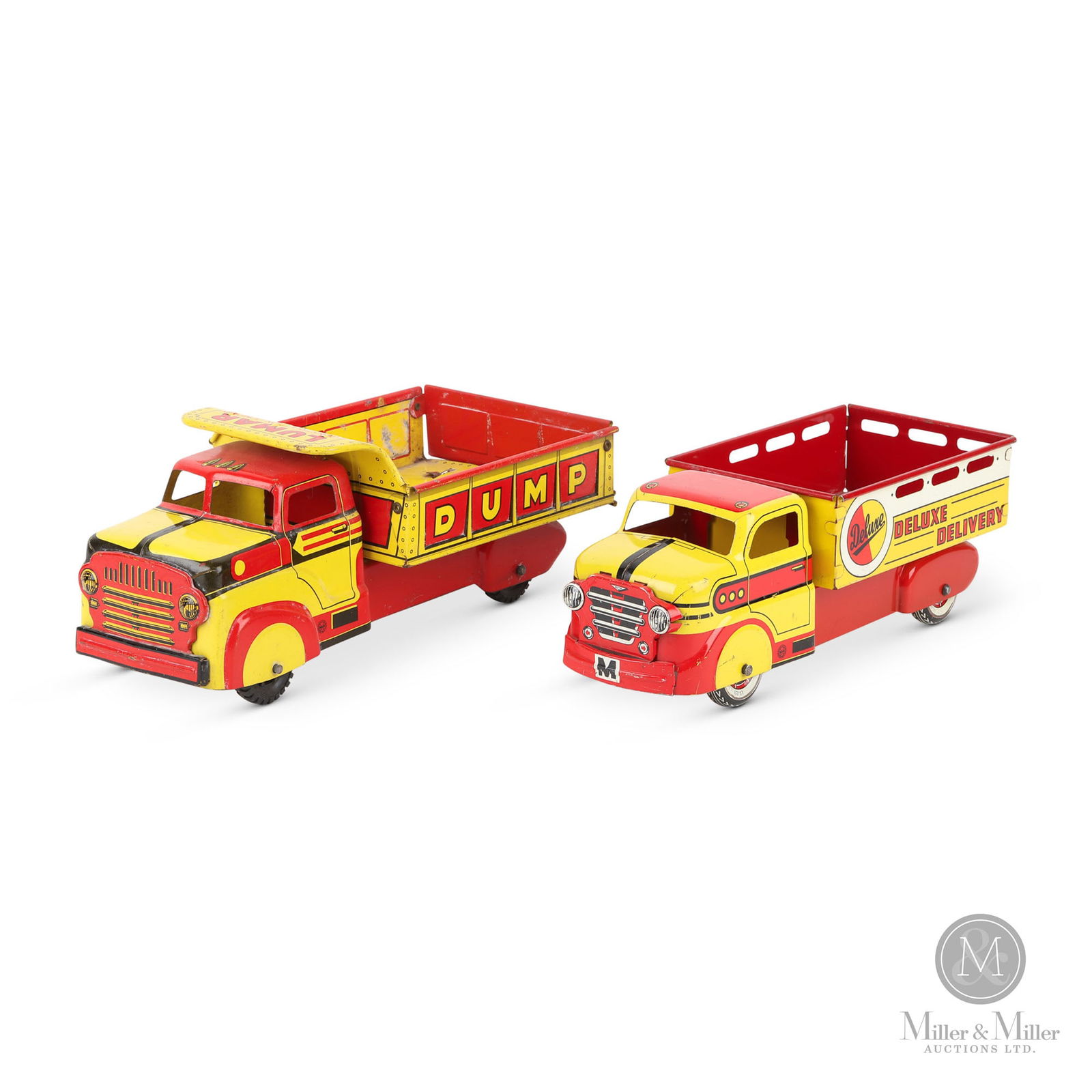 Marx Lumar Dump & Deluxe Delivery Trucks (1 of 13)