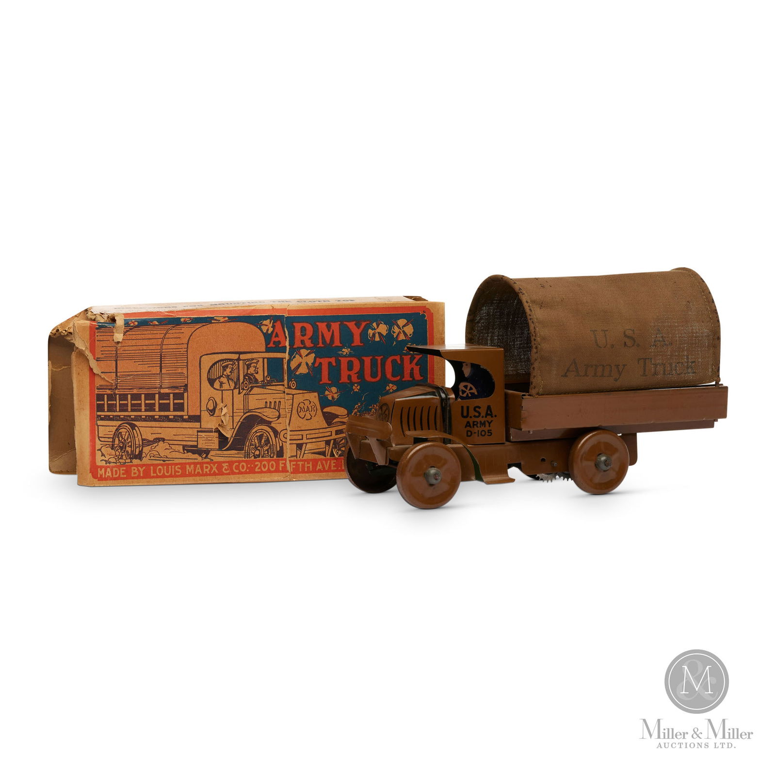 Marx No. D-105 U.S.A. Army Truck (1 of 13)