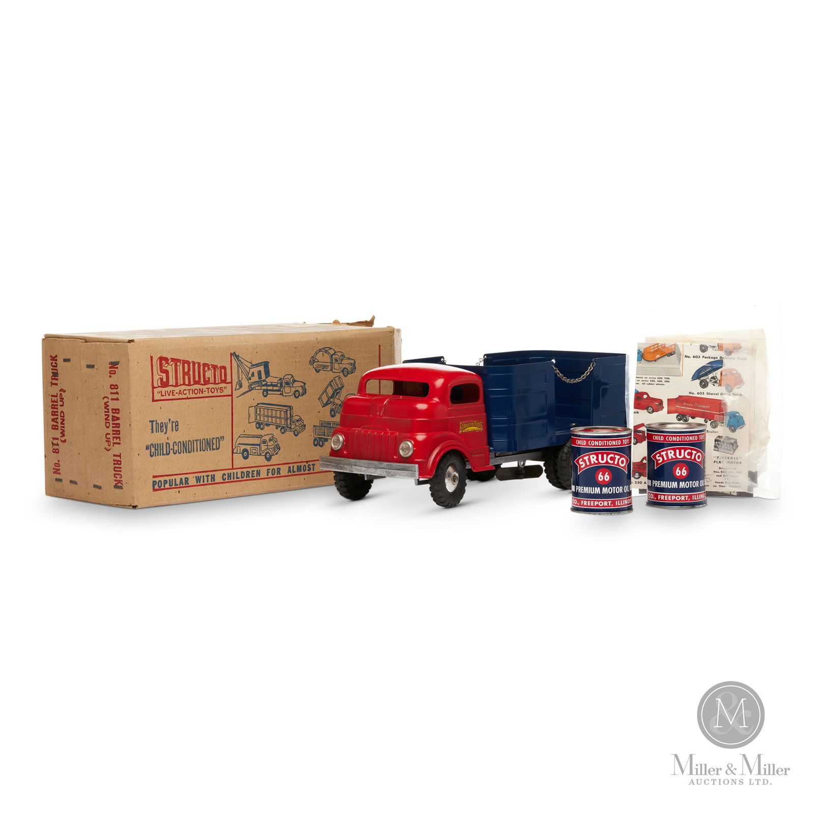 Structo No. 811 Barrel Truck (1 of 16)