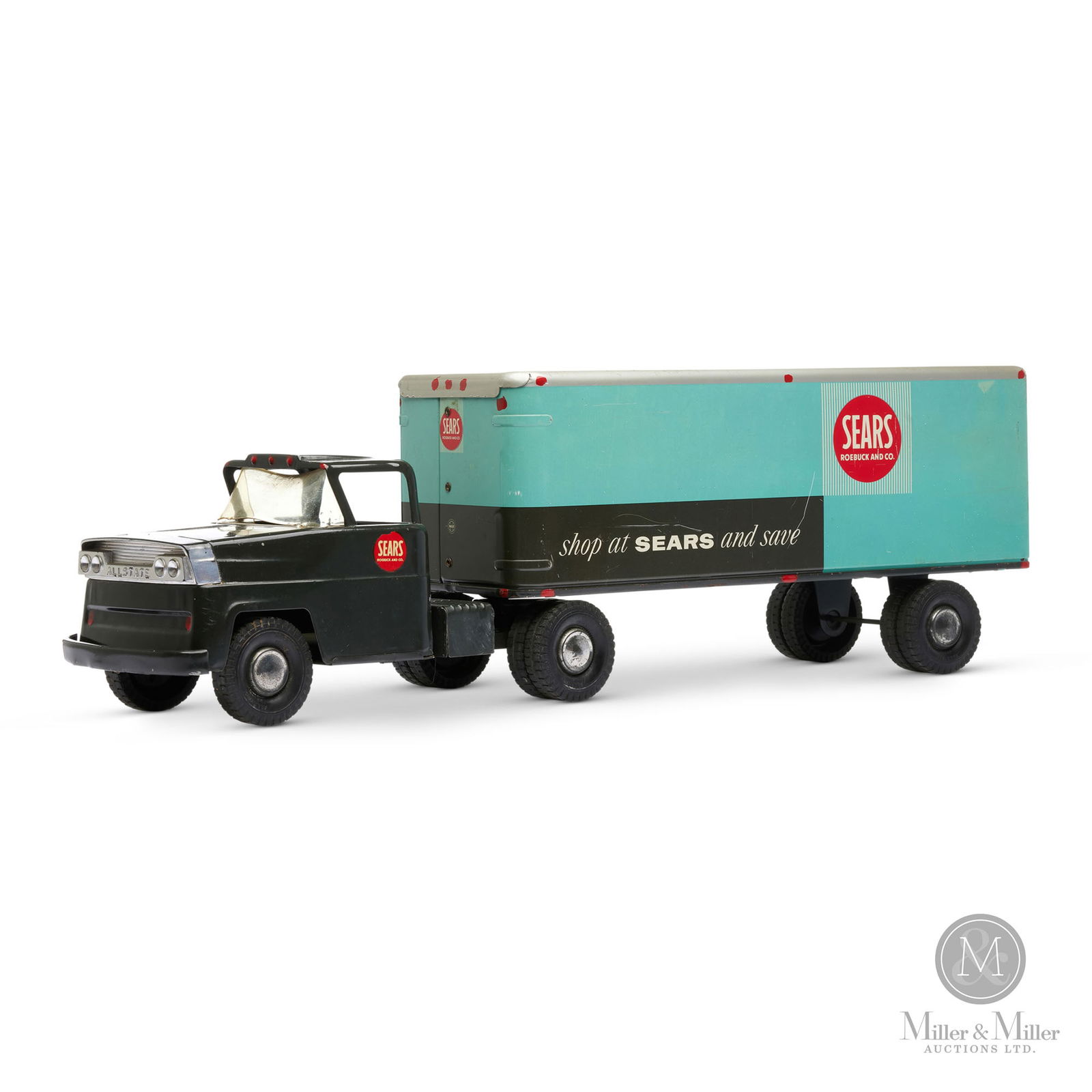 Marx Allstate Sears Roebuck & Co. Tractor-Trailer (1 of 13)