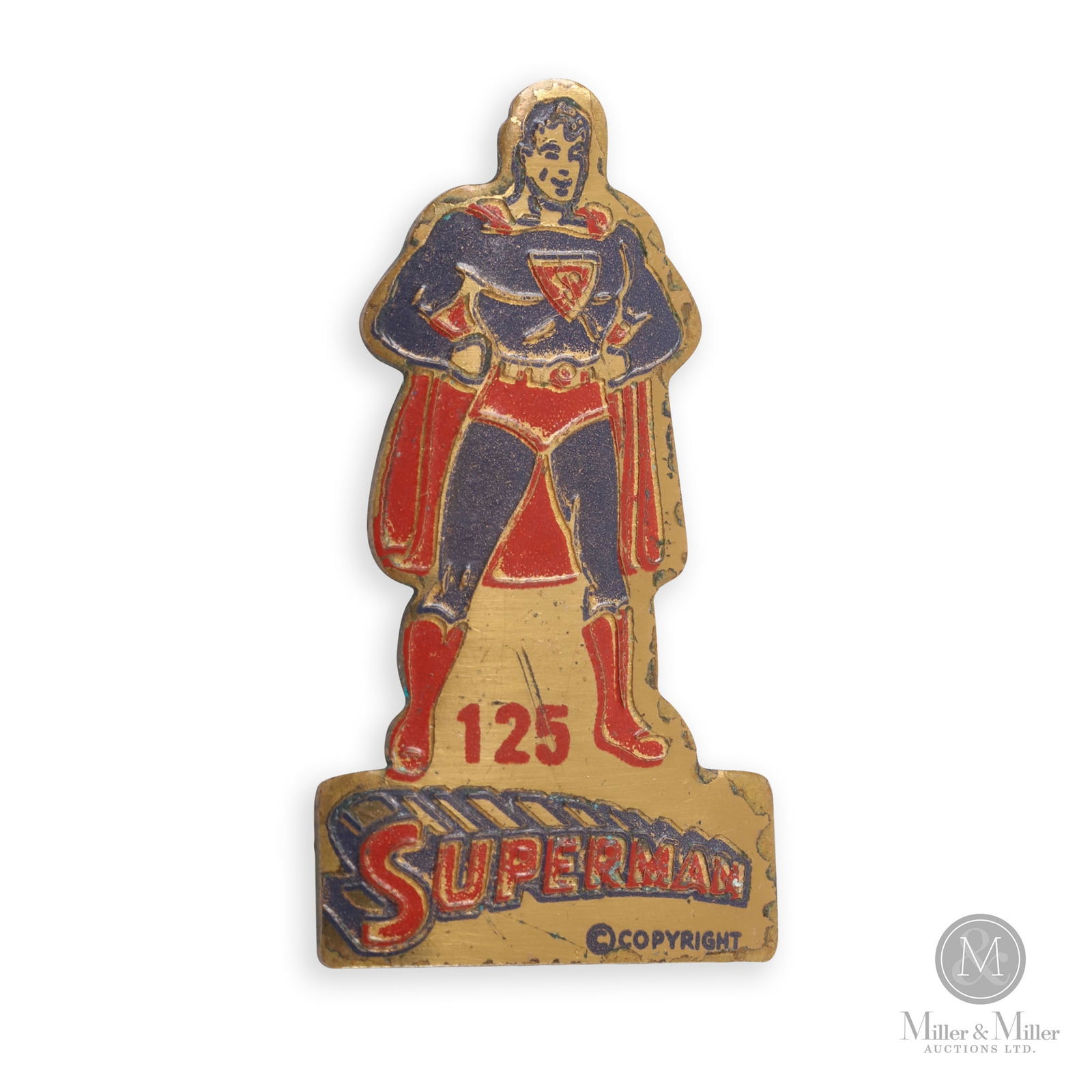 Superman 1941 Fleischer Studios Numbered Premium Pin (1 of 5)