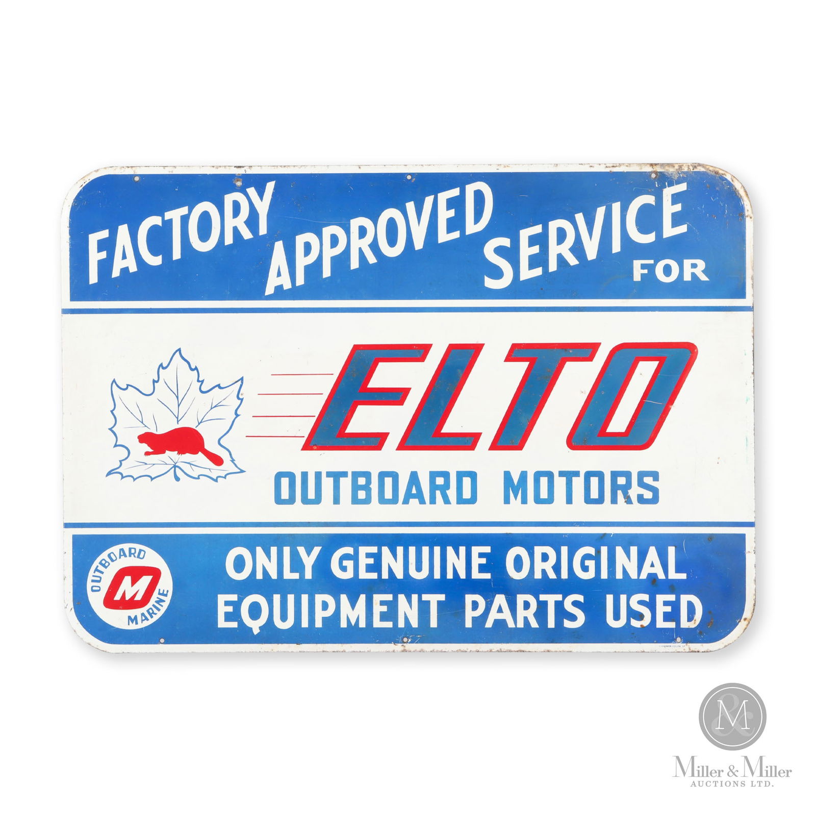 OMC Elto Outboard Motors Sign (1 of 5)