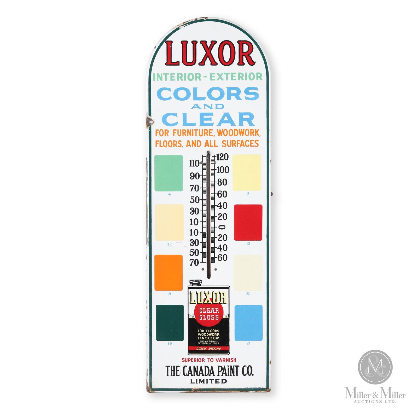 Canada Paint Co. Luxor Thermometer (1 of 9)