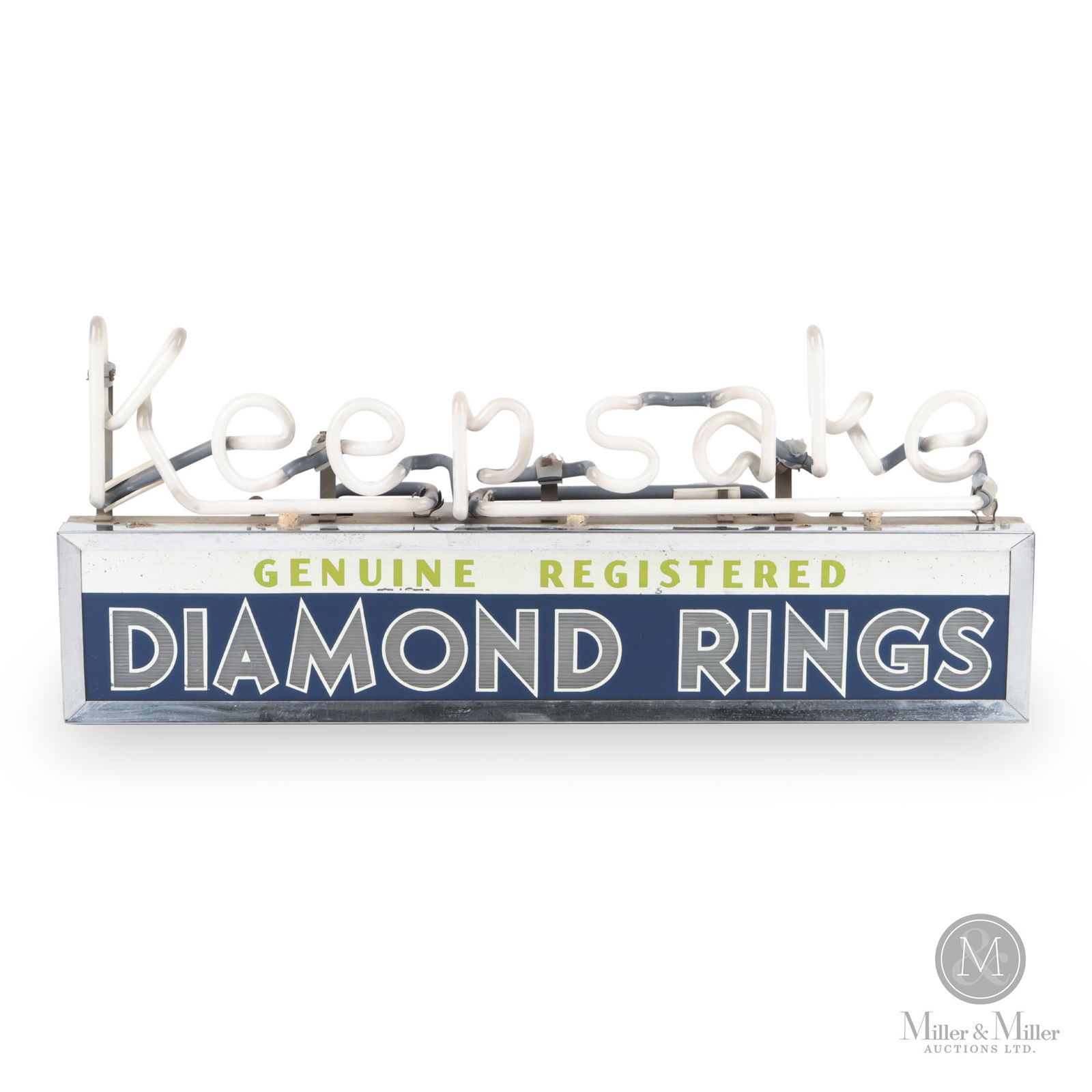Keepsake Diamond Rings Neon Sign (1 of 7)