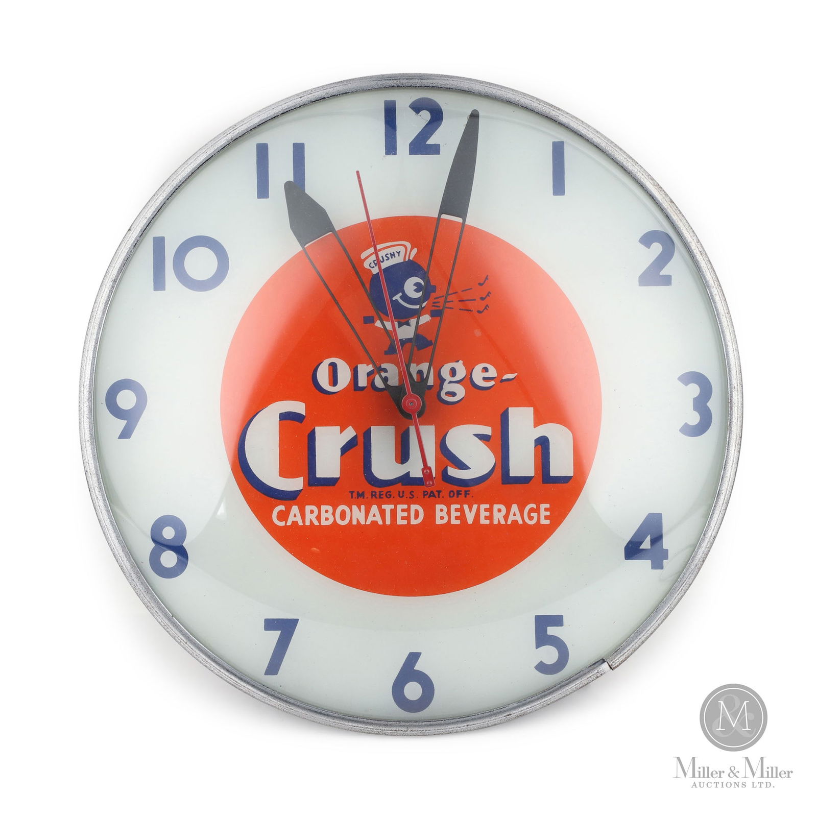 Telechron Orange Crush Lighted Clock (1 of 7)