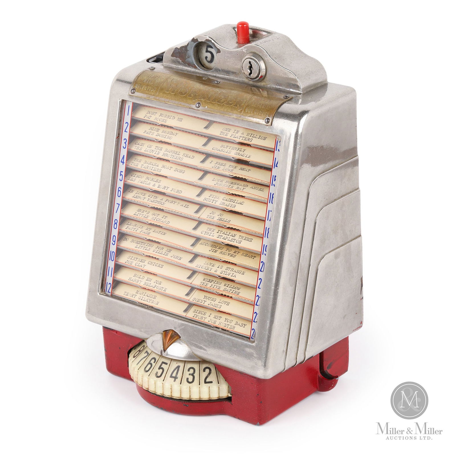 Wurlitzer Model 3031 Wall Selector Box (1 of 7)