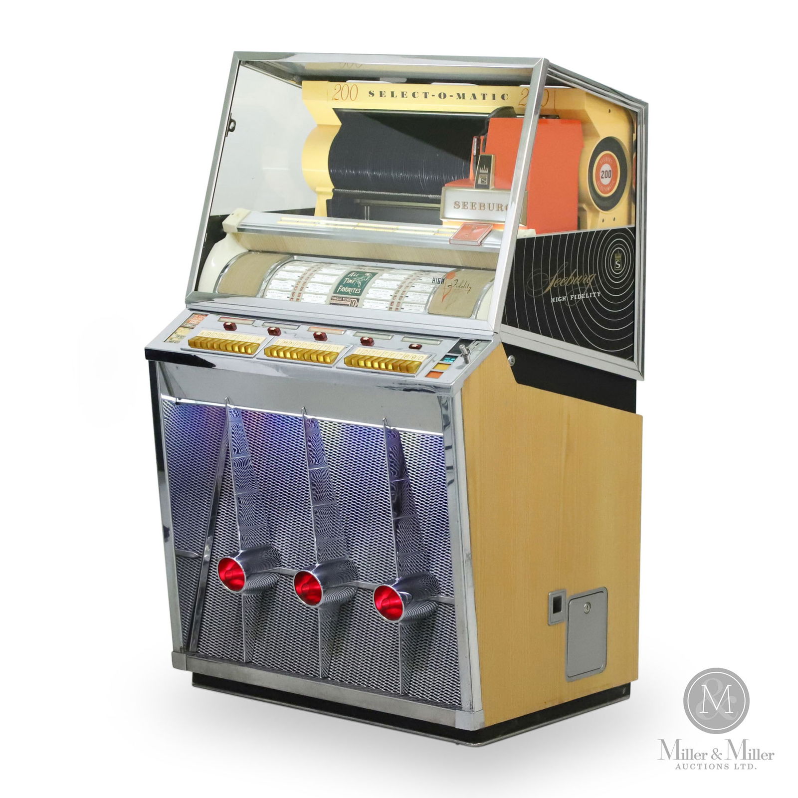 笛吹きページ★Stage5-9 Seeburg Kd200 Jukebox, 1957