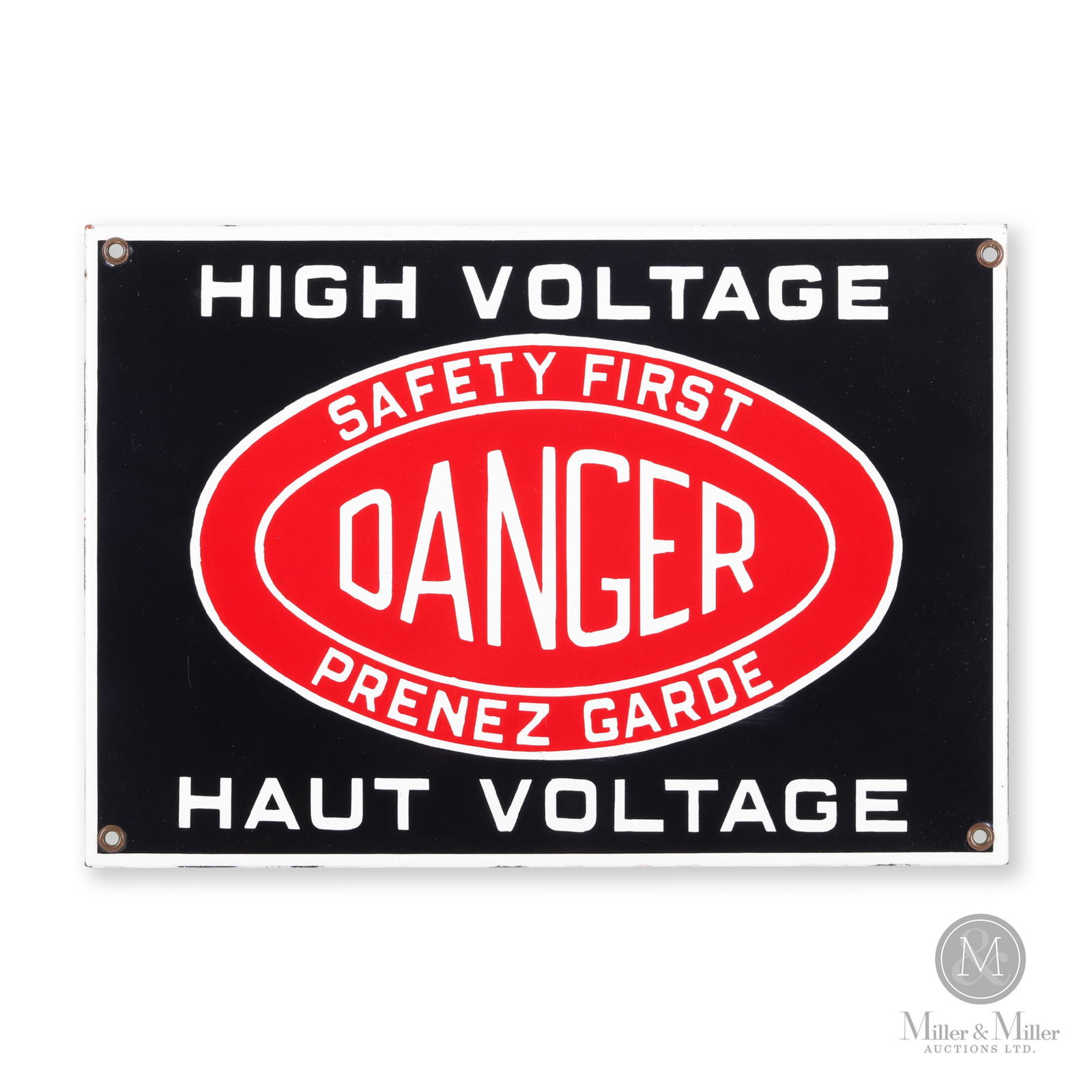 Electric Danger High Voltage Sign (1 of 4)