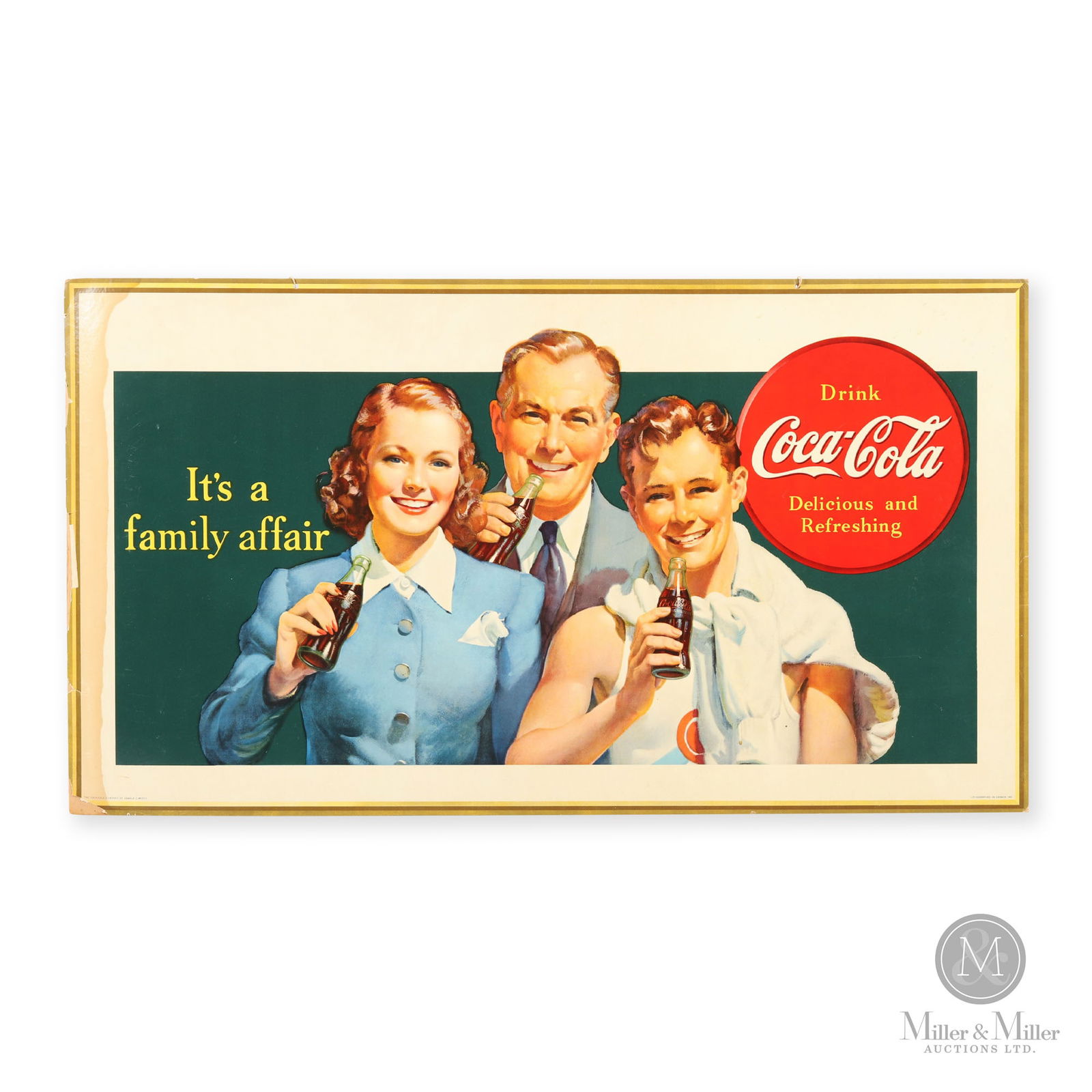 Coca-Cola "Its a Family Affair" Poster (1 of 9)