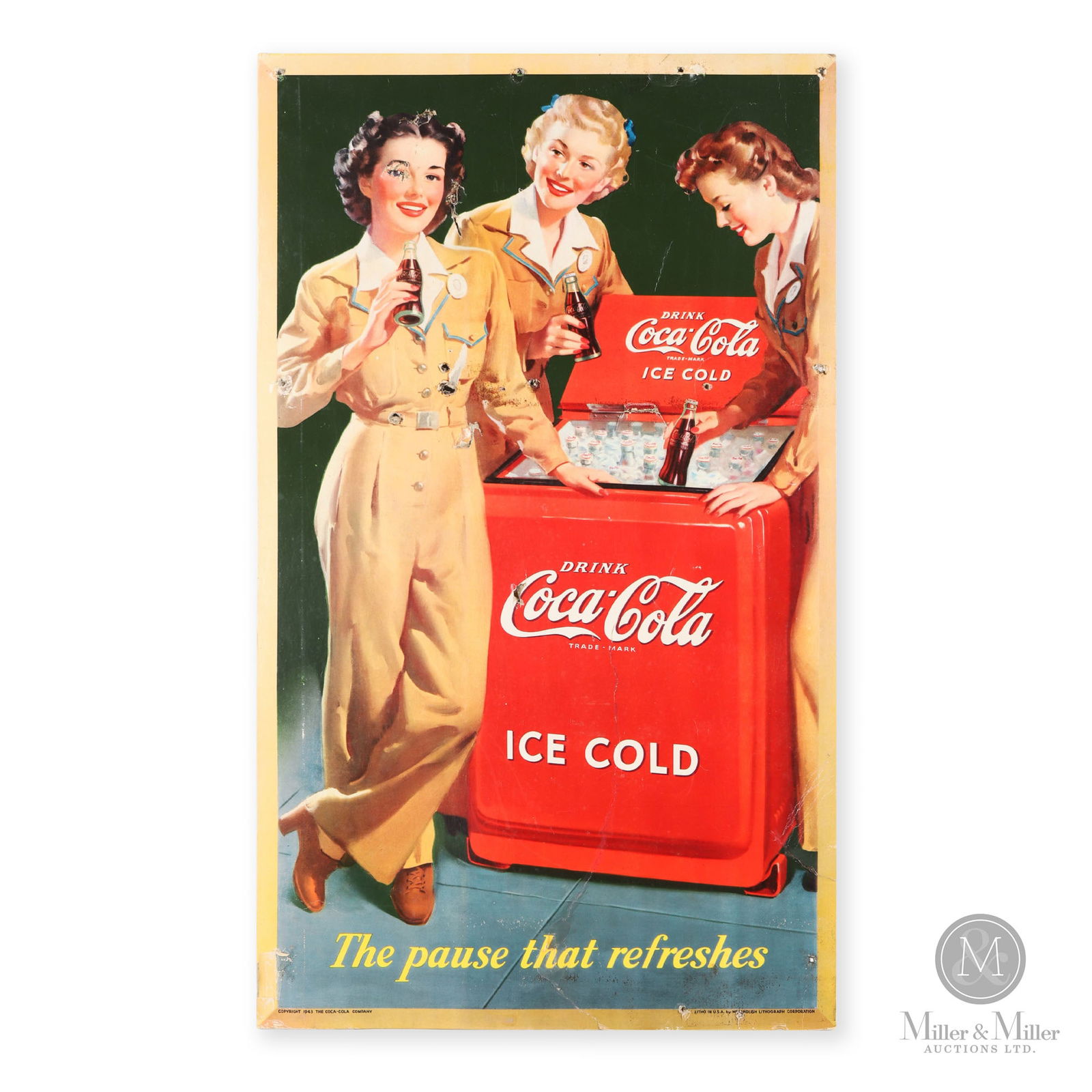 Coca-Cola "At the Cooler" Poster (1 of 9)