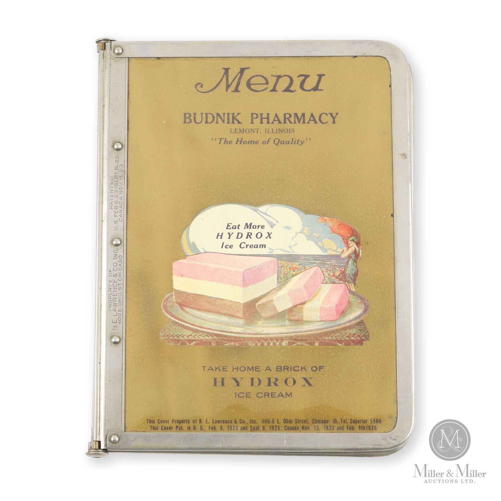 Patent Diner Menu Binder (1 of 7)