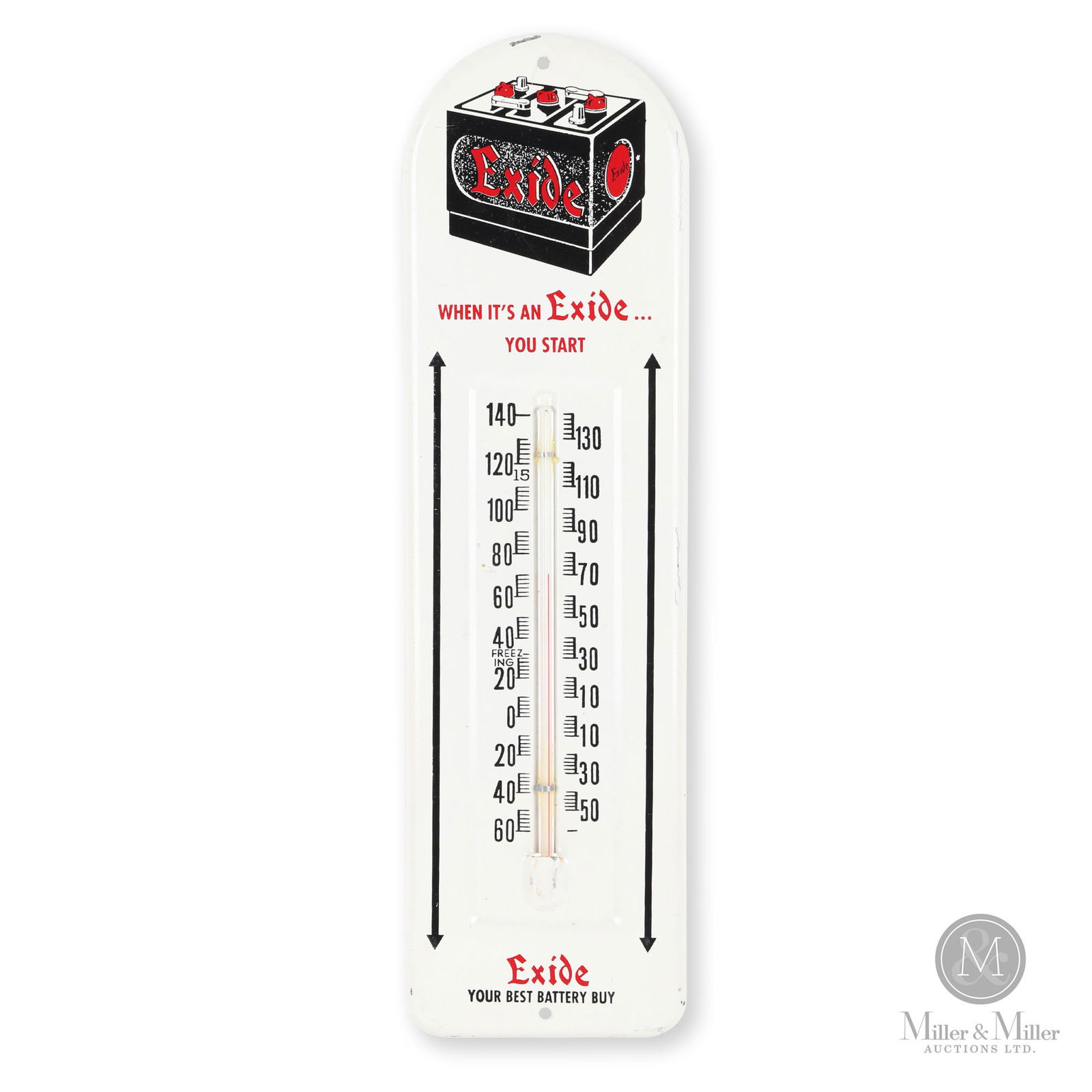 Exide Batteries Thermometer (1 of 6)