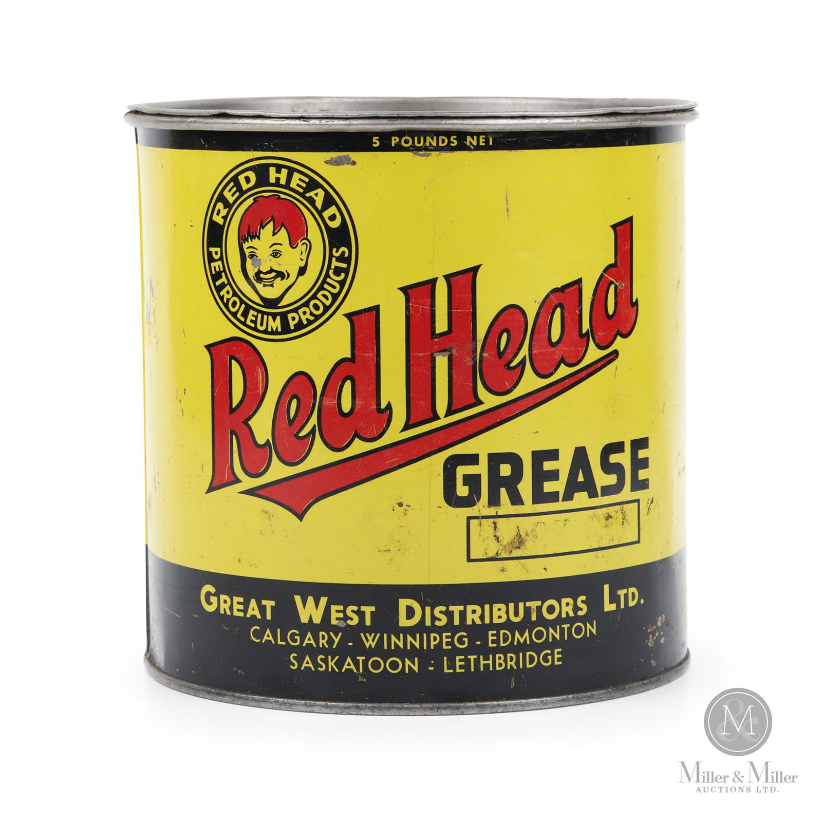 Red Head Grease 5 Lb Tin (1 of 8)