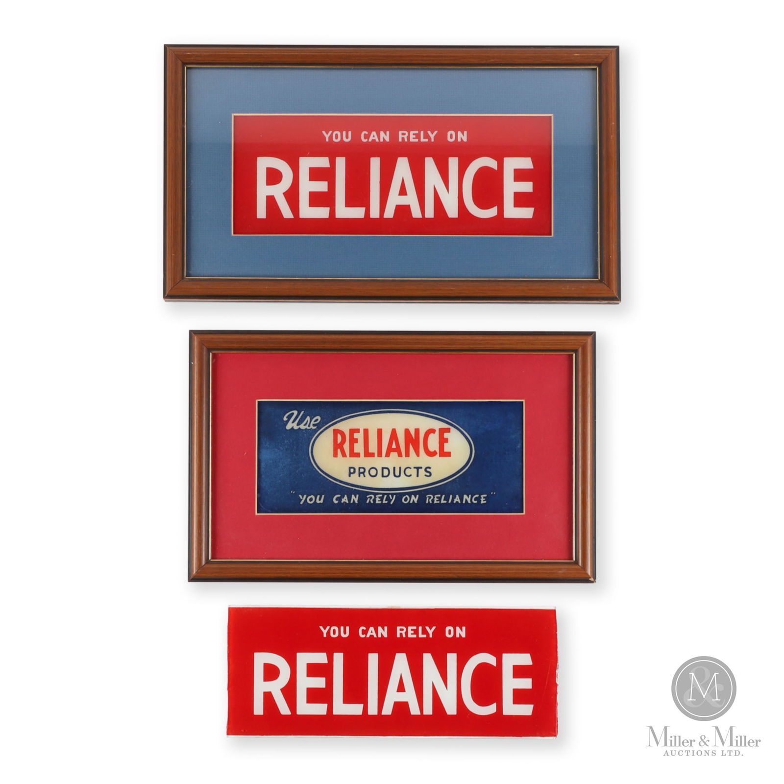 Reliance Gasoline Pump Ad Glass (1 of 5)