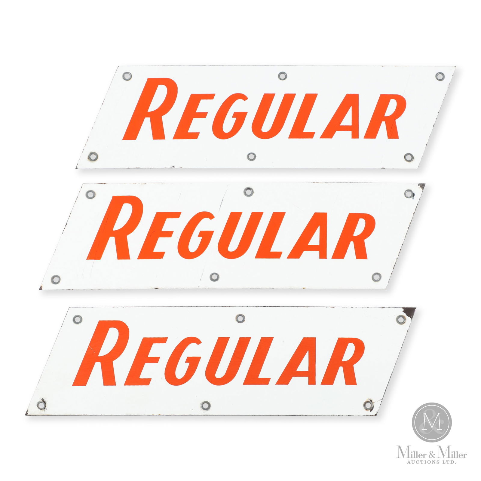 Supertest "Regular" Gasoline Pump Signs (1 of 4)