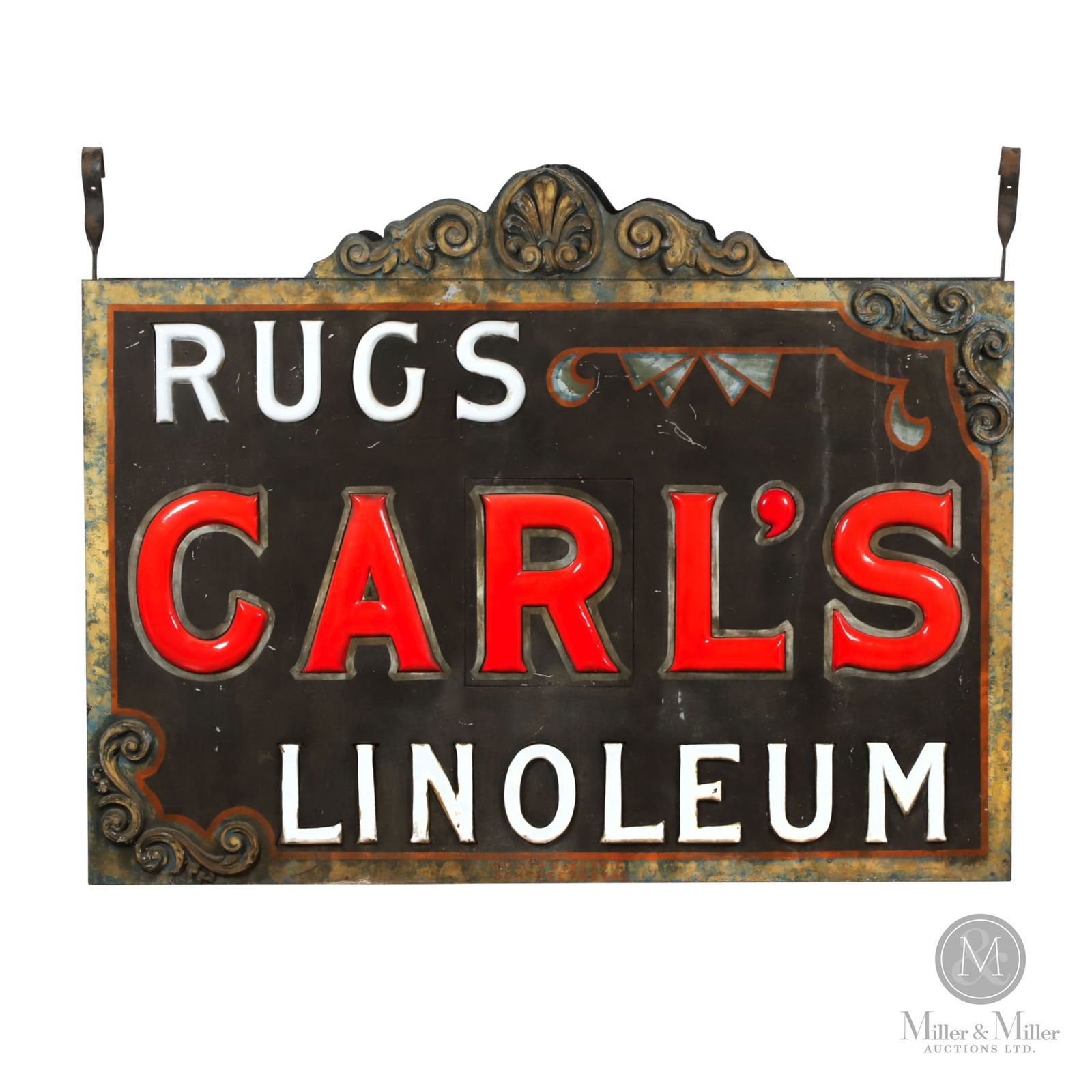 Carl's Rugs & Linoleum Lighted Sign (1 of 12)