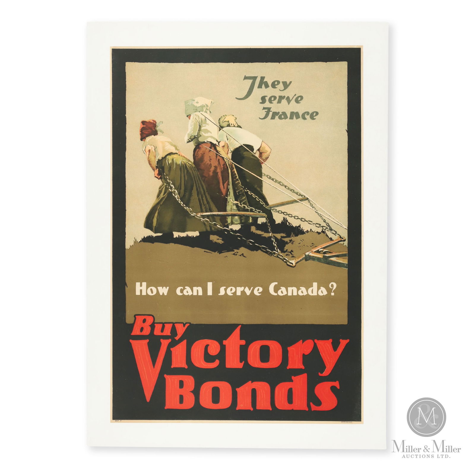 How Can I Serve Canada? Buy Victory Bonds WW1 Poster (1 of 6)