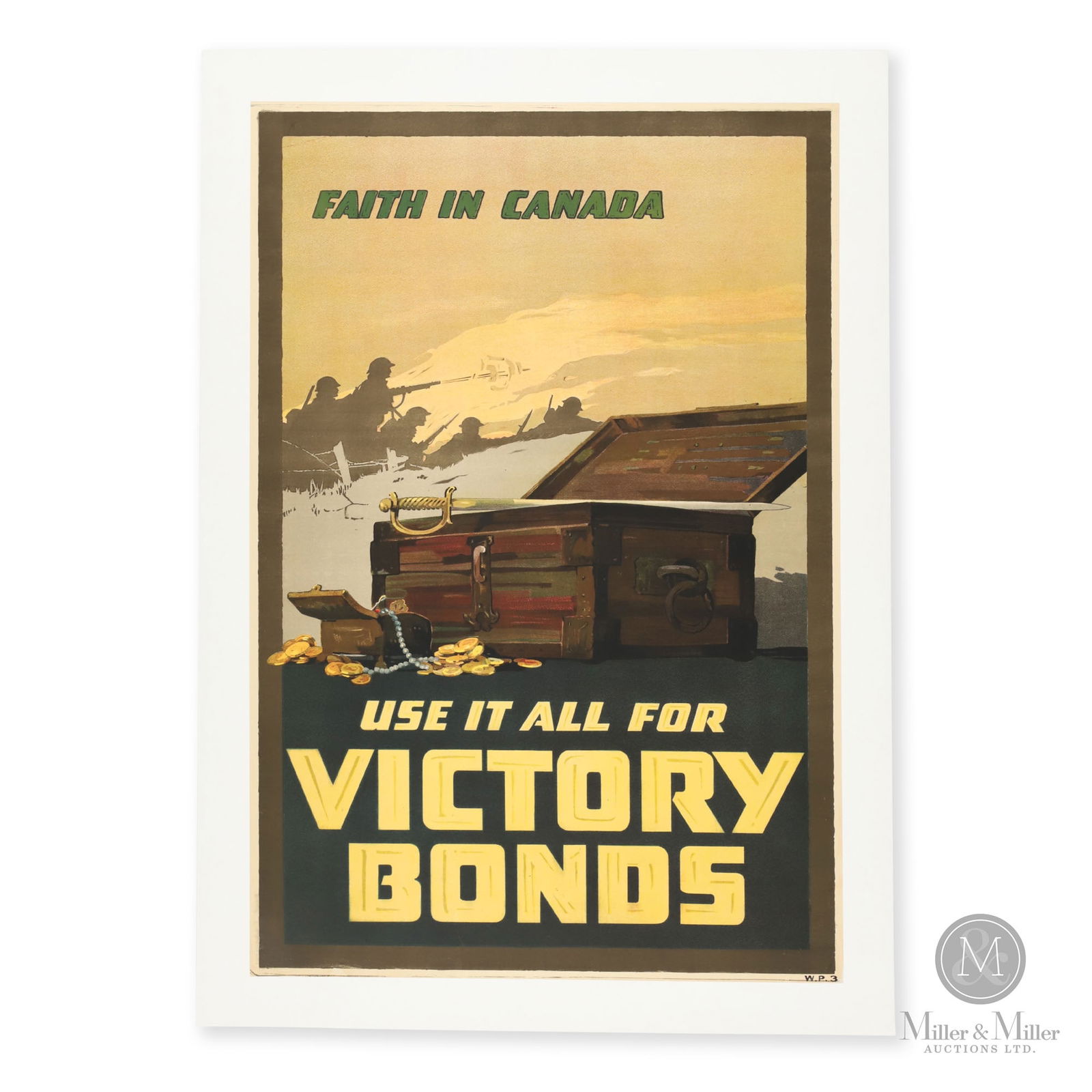 Faith in Canada Use It All for Victory Bonds WW1 Poster (1 of 6)