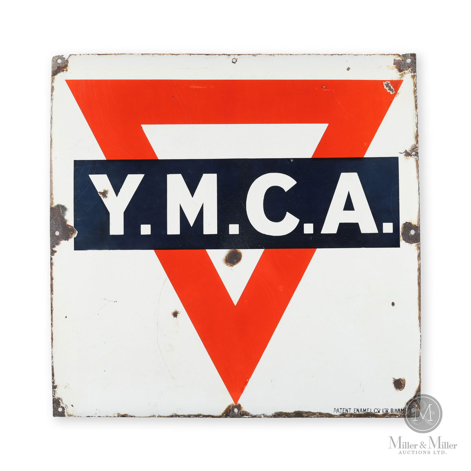 Young Men's Club of America YMCA Sign (1 of 6)