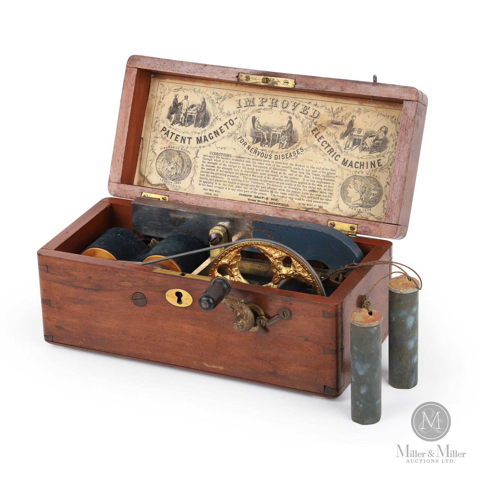 Joseph Grey & Son Magneto-Electric "Quack Medicine" Machine (1 of 6)
