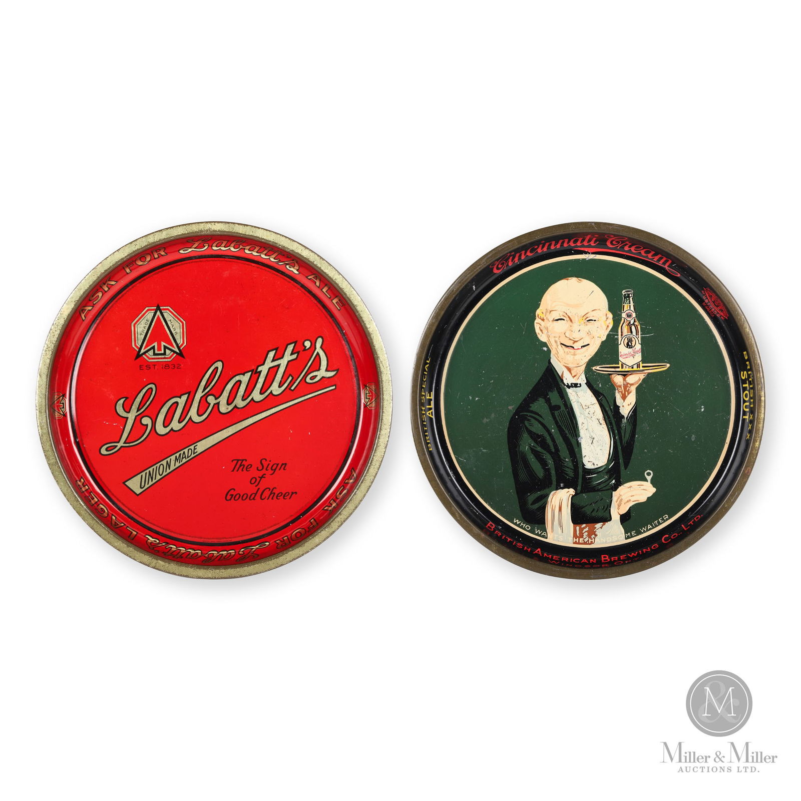 Labatt's & British American Brewing Co. Beer Trays (1 of 18)