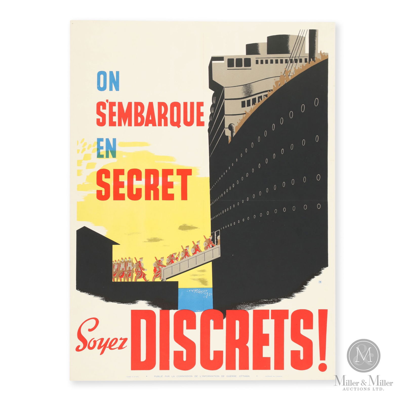 When Troops Move Keep Tongues Still Don't Gossip WW2 Poster (1 of 5)