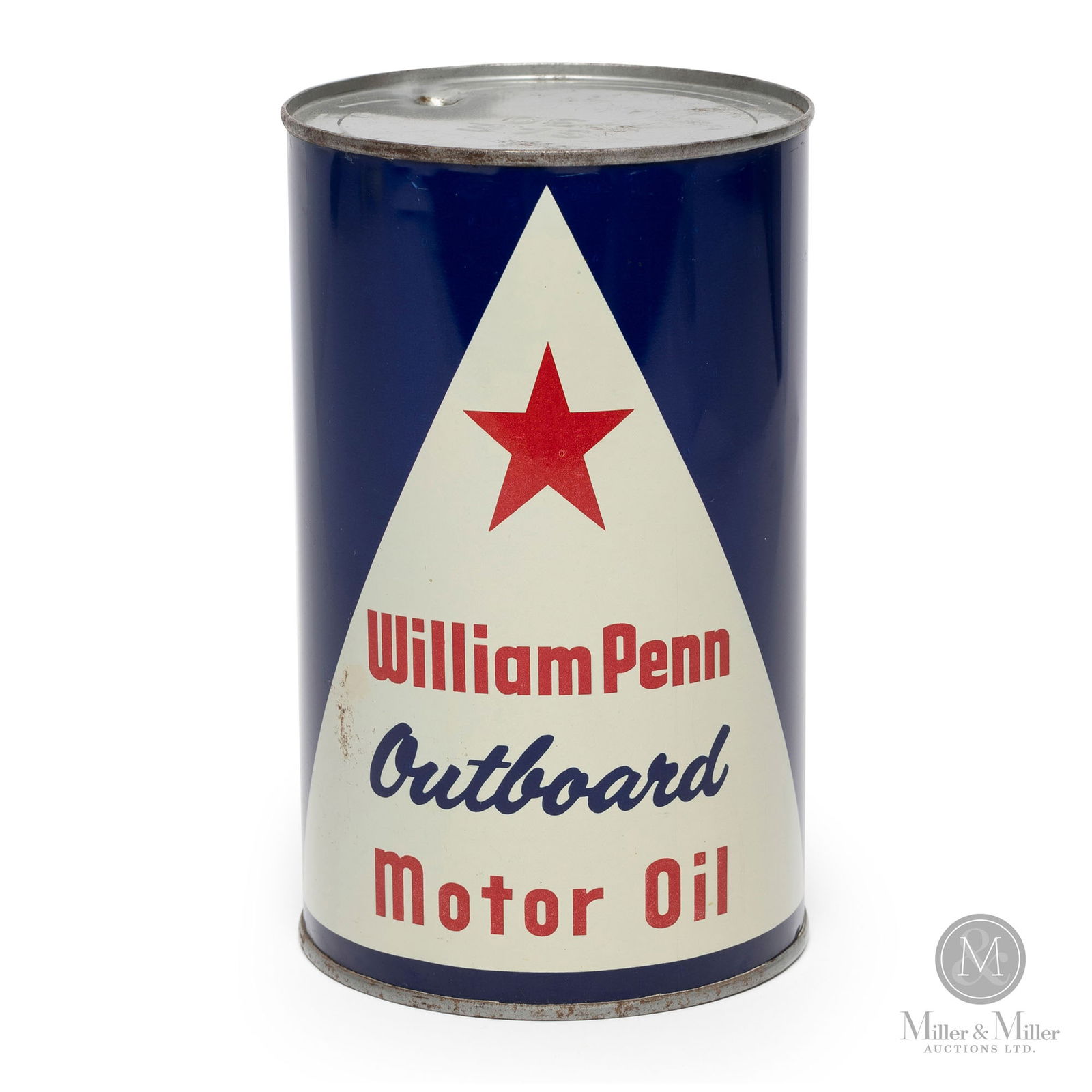 North Star William Penn Outboard Motor Oil 1 Quart Can (1 of 5)