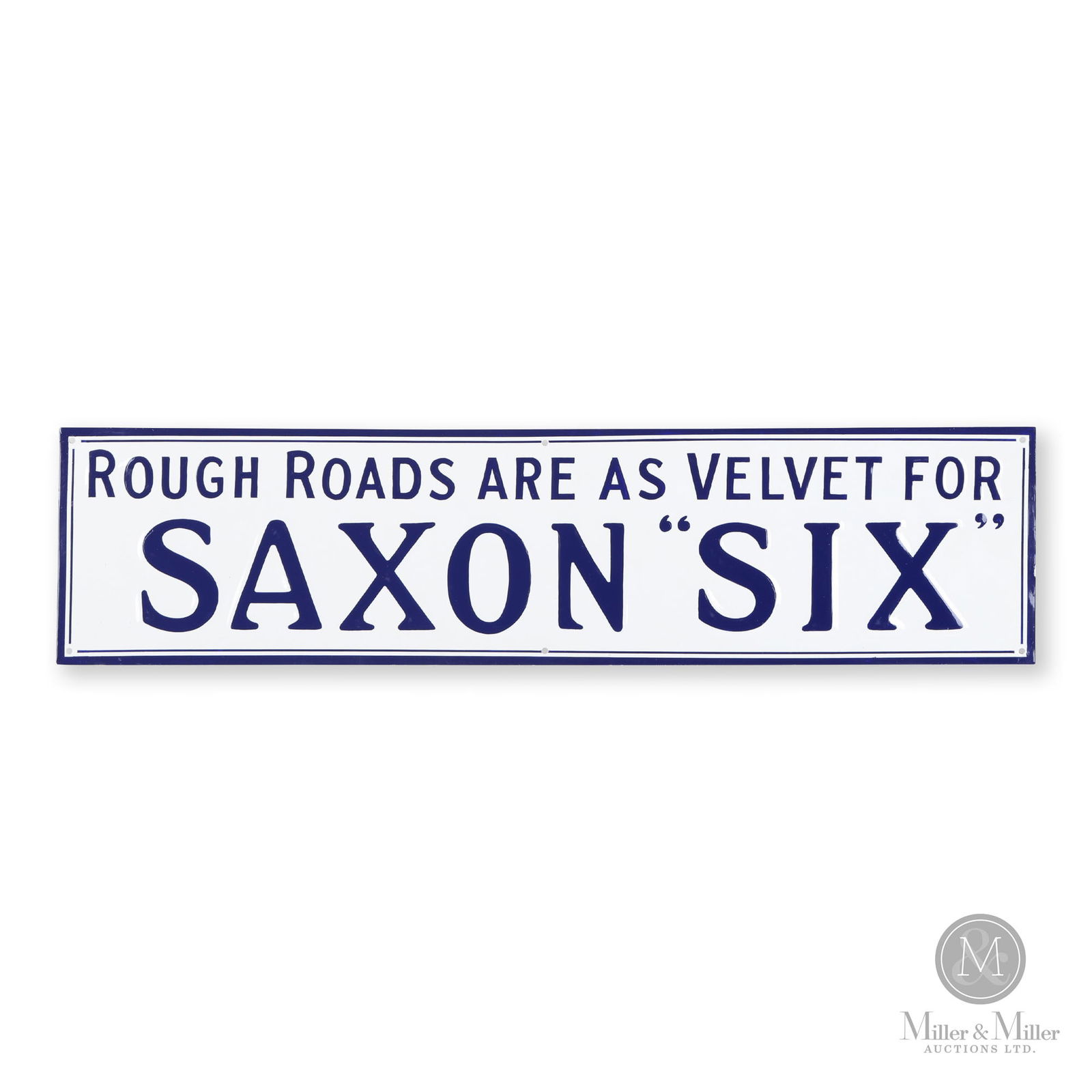Saxon "Six" Automobile Sign (1 of 6)