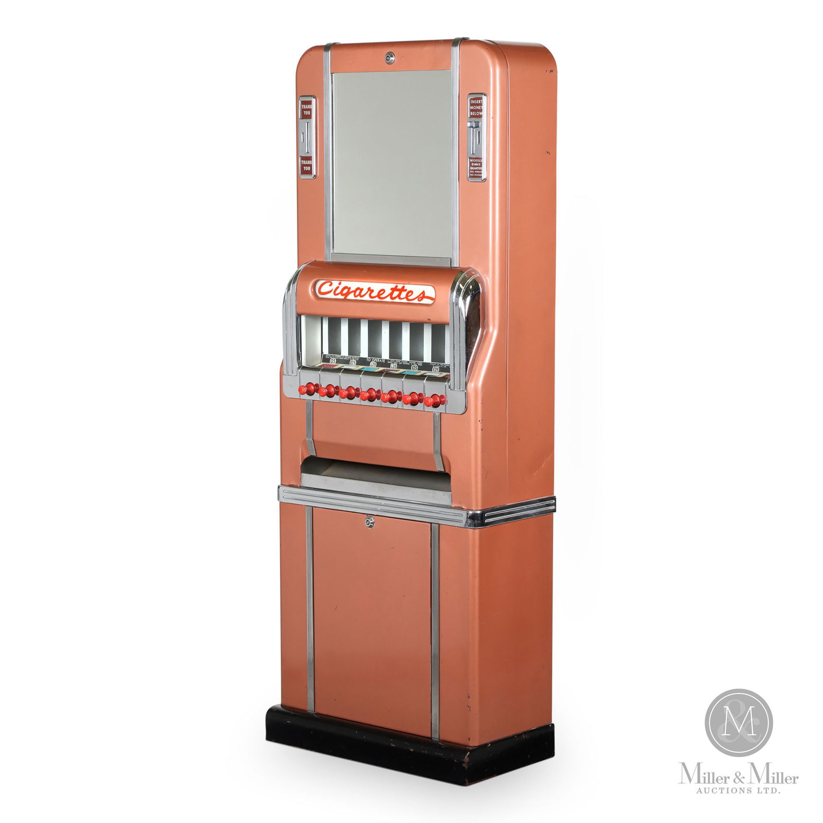 1951 National Cigarette Vending Machine Auction