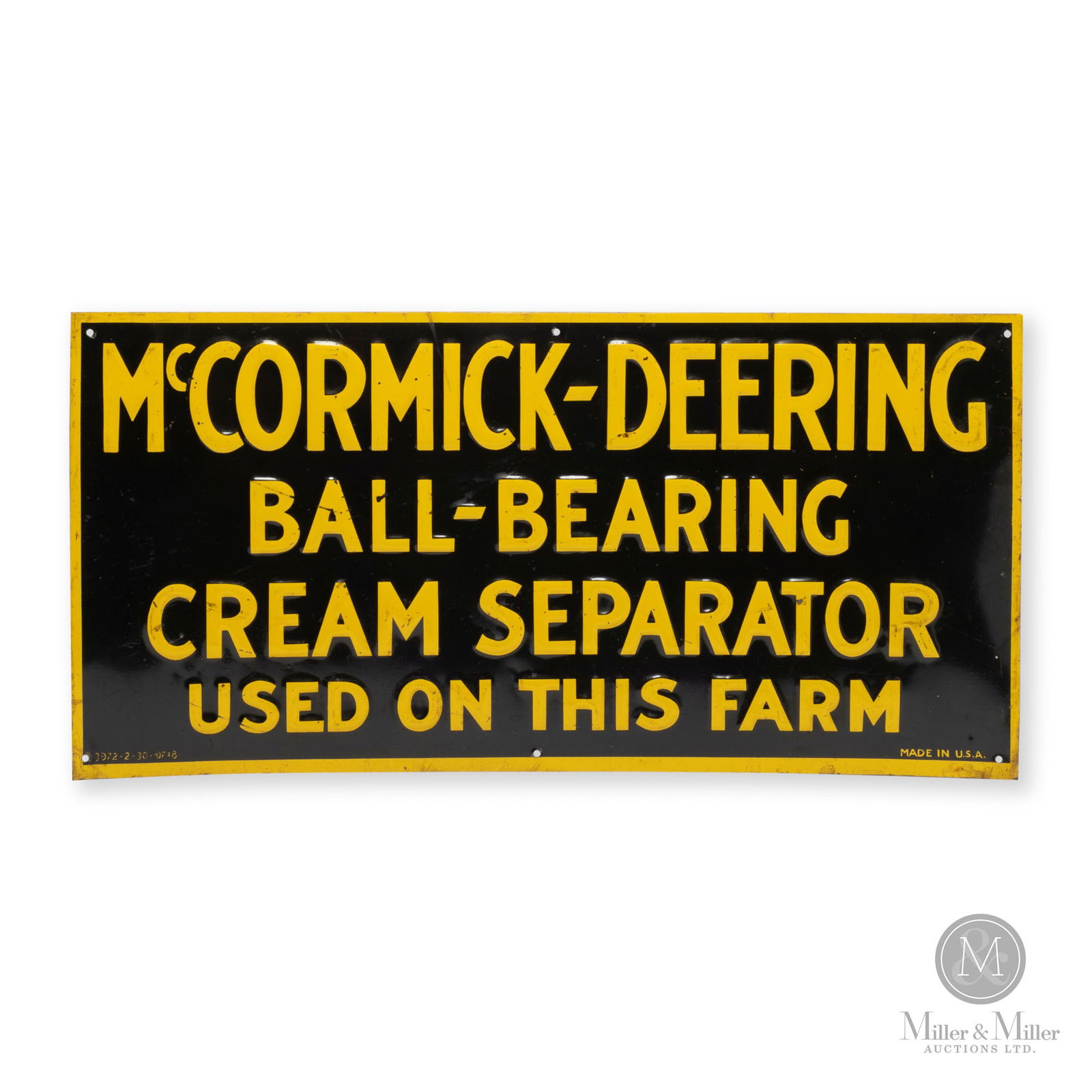 McCormick-Deering Cream Separator Sign (1 of 5)