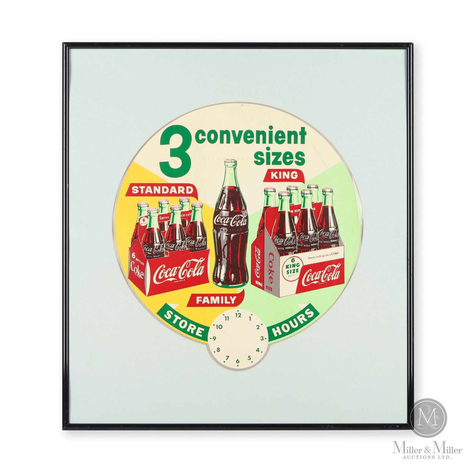 Coca-Cola General Store Hours Window Decal (1 of 5)