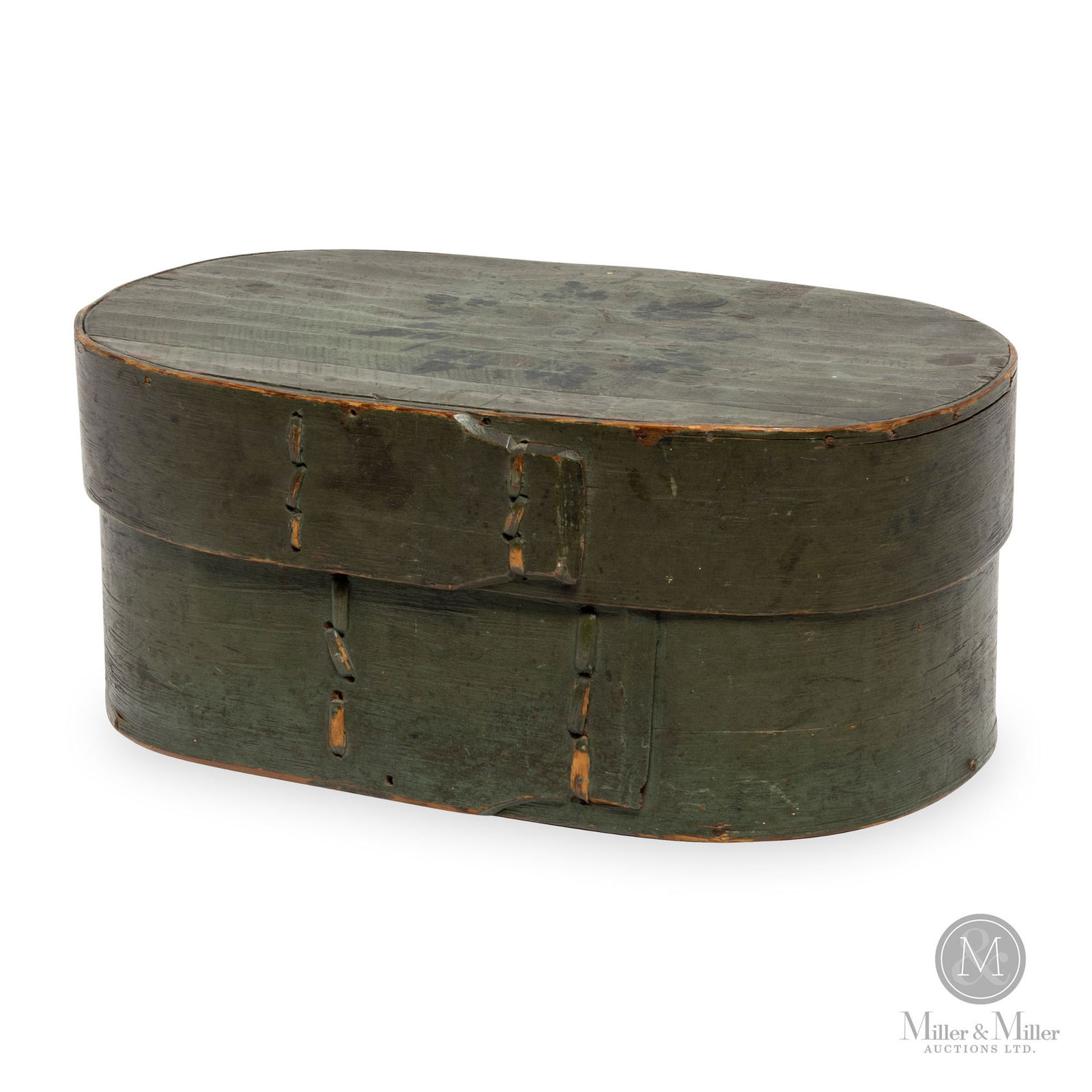 Oval Pantry Box in Paint (1 of 9)