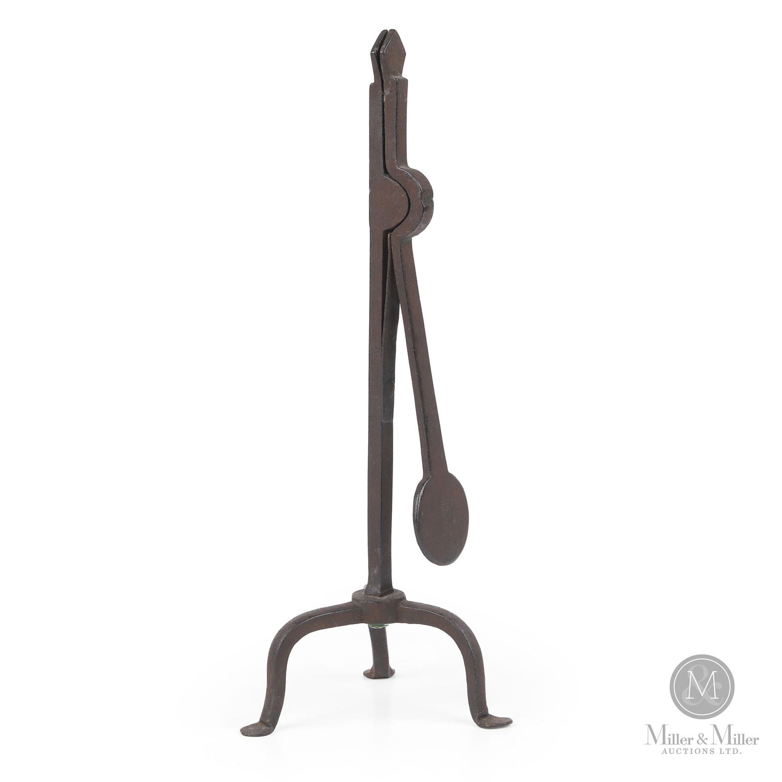 18th Century Wrought Iron Splint Light (1 of 7)