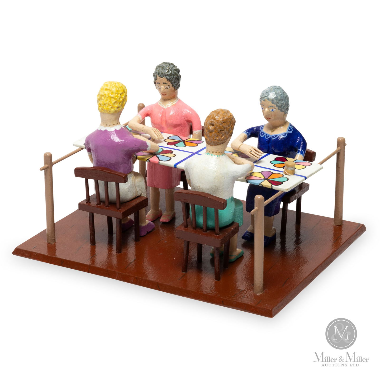 Quilting Party Diorama by Garfield Campbell (1 of 8)