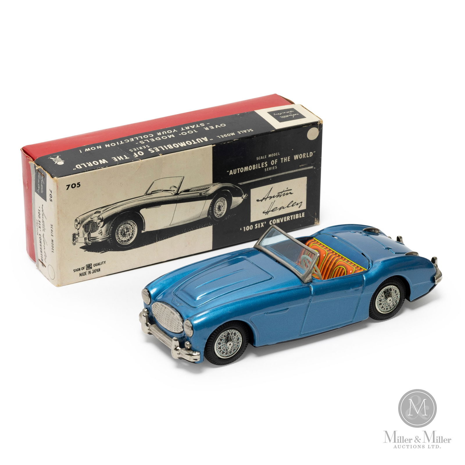 Bandaiya Austin Healey With Original Box (1 of 16)