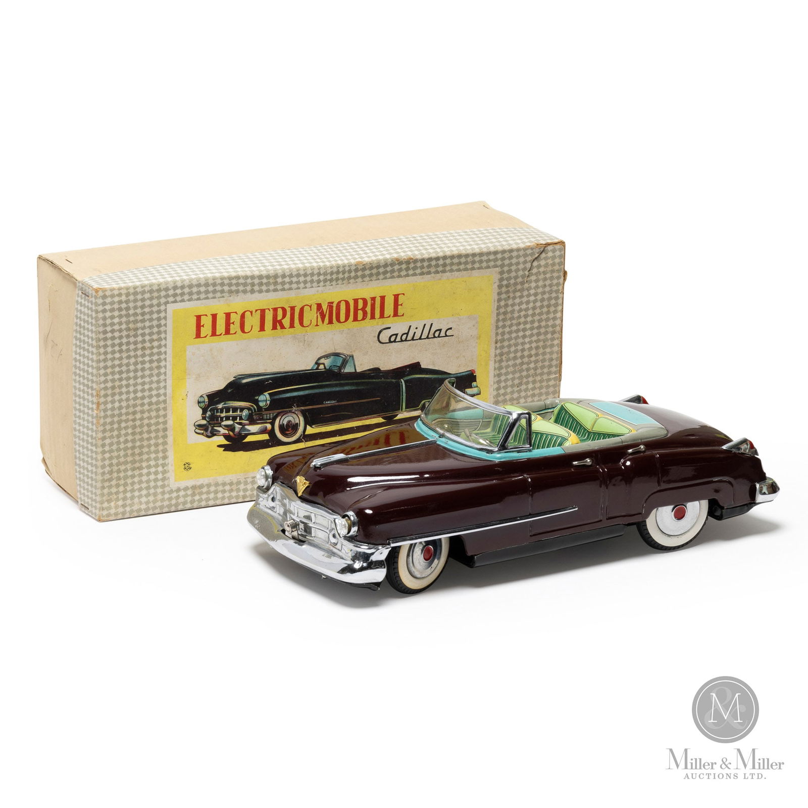 Nikko Gangu Kogyo (T.N.) Eletricmobile Cadillac Convertible With Original Box (1 of 14)
