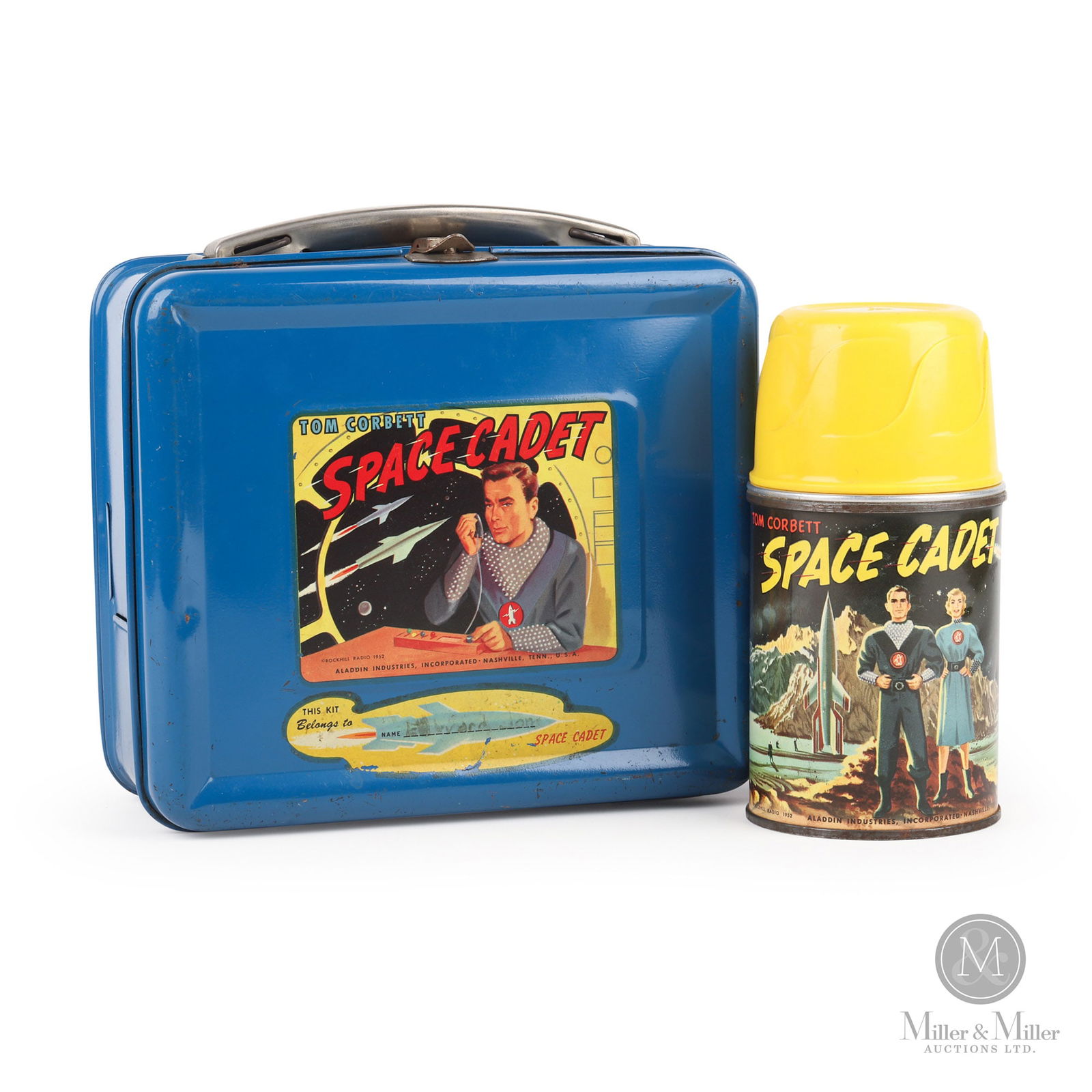 Aladdin Industries Tom Corbett Space Cadet Lunchbox With Thermos (1 of 11)