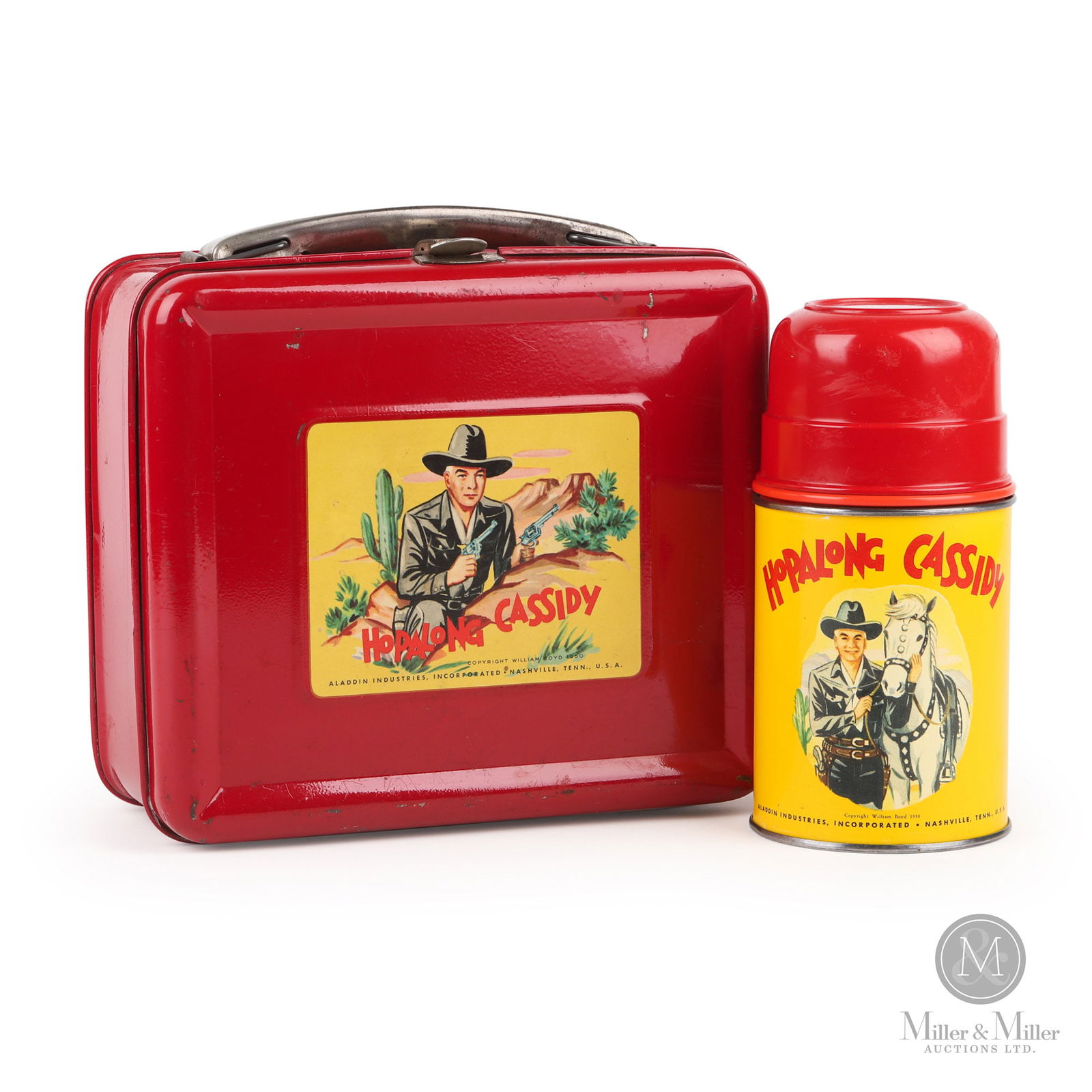 Aladdin Industries Hopalong Cassidy Lunchbox With Thermos (1 of 12)
